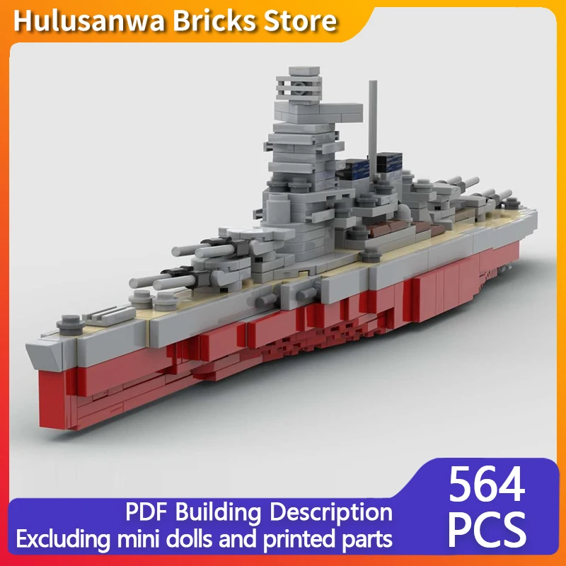 

Kongo WW2 военные сосуды модель MOC строительные кирпичи военное оборудование модульные технологии подарки праздник сборка детские игрушки костюм