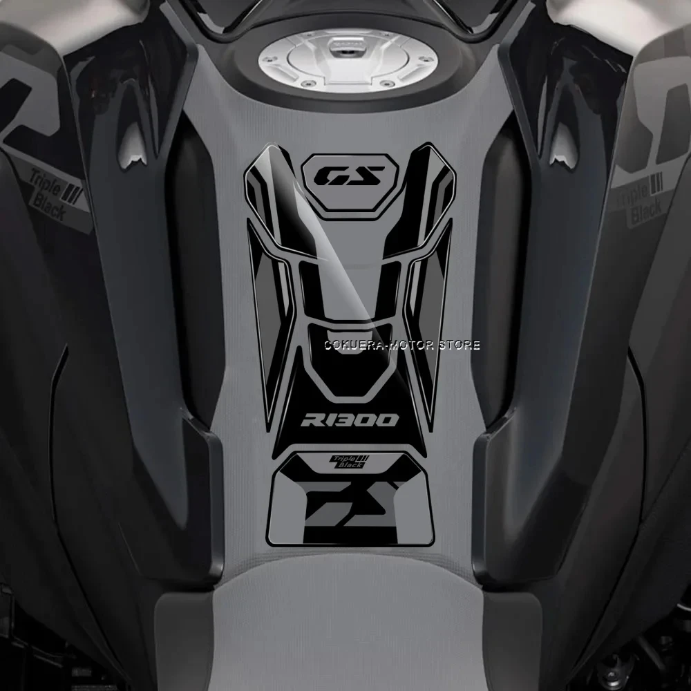 3D Resin Sticker Motorcycle Accessories Gas Fuel Tank Pad Protector Decal Case For BMW R1300GS R 1300 GS R 1300GS 2023 2024