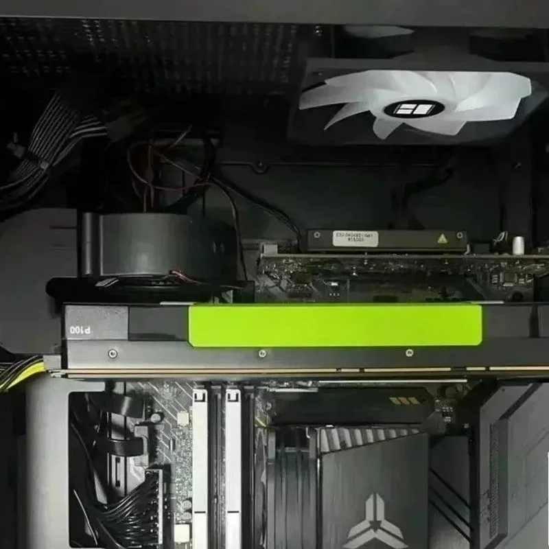 Shortened High‑Efficiency Silent Cooling Solution FOR Tesla P100 P40 M40 V100 K80 Graphics Card
