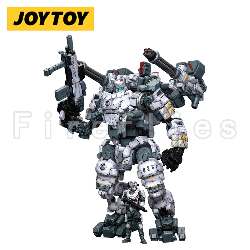 1/25 JOYTOY Action Figure Mecha Steel Bone Snow Anime Collection Model Toy For Gift