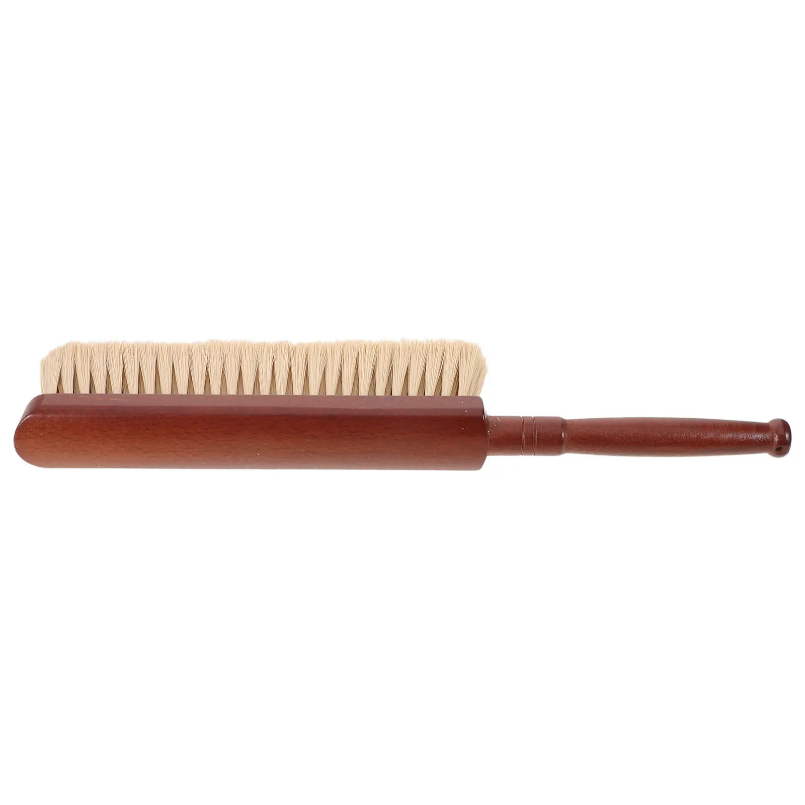Wooden Bench Brush Soft Bristle Fireplace Cleaning Brush for Countertops Tables Cabinets Sofa Beds and Crevice Dust Removal Home