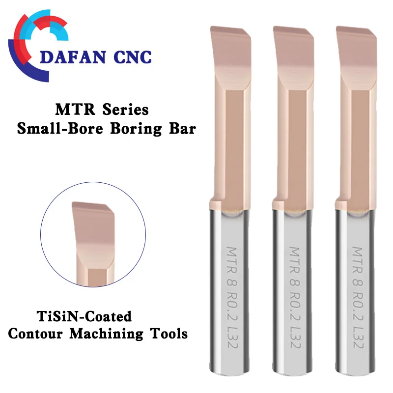 

MTR Series Micro-Diameter Boring Bars – Solid Tungsten Carbide Small-Bore Internal Turning Tools with Anti-Vibration Design