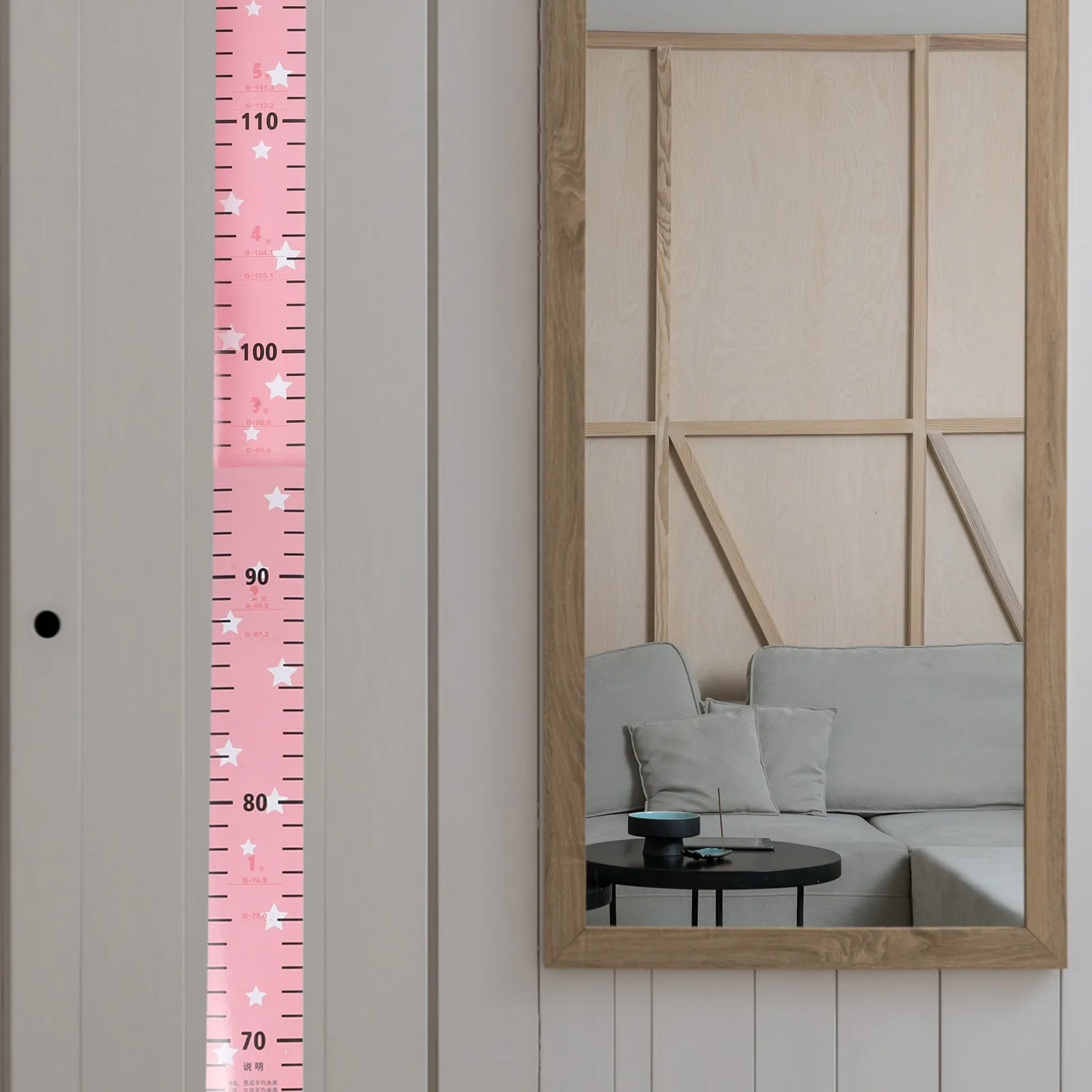 

Children's Room Height Stickers Baby Cartoon Growth Chart for Kids Pvc Measuring