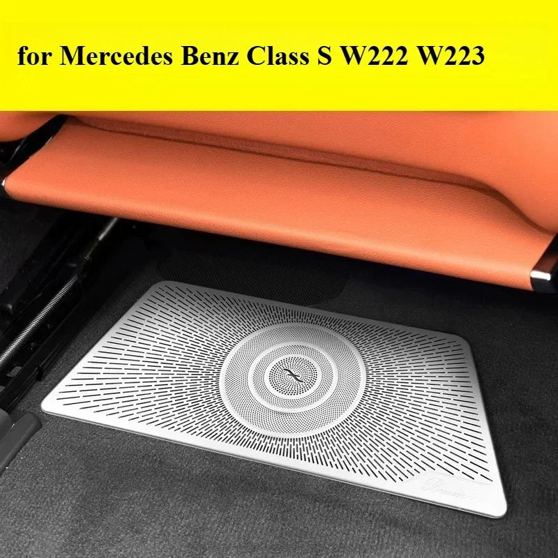 Protective cover against the air conditioning dust, under the car seat, for Mercedes Benz Class S W222 W223 2014-2025