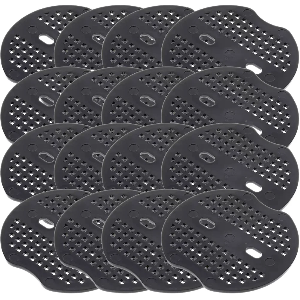 

100pcs Garden Staples Gasket Plastic Grass Pad Barrier Landscaping Mural Fixator Artificial Yard Nail Hole Net Cover