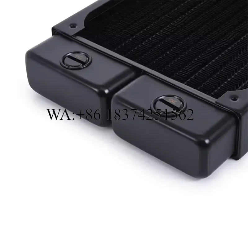 Wmwmnu for Alphacool NexXxoS HPE-30 Full Copper 360mm Radiator 391.5x124x30MM For Computer Liquid Loop Build Water Cooling