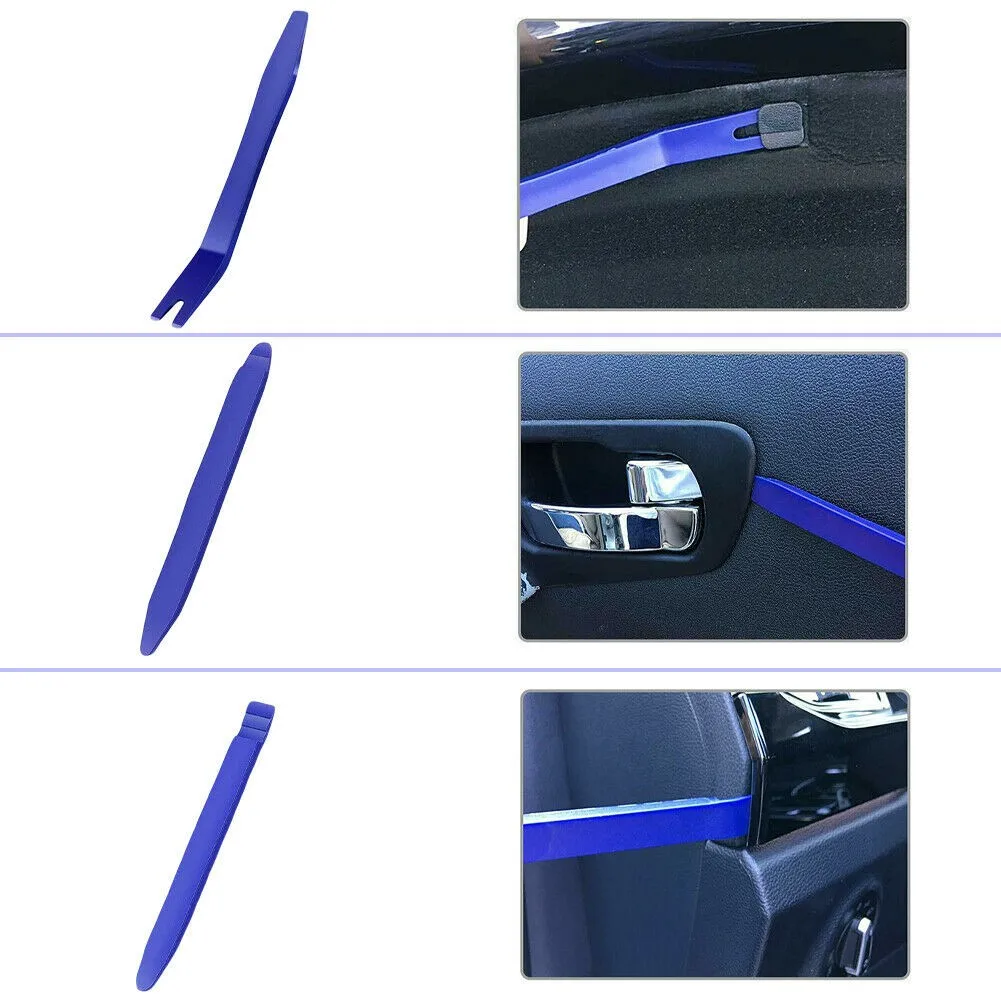 Plastic Trim Removal Tool Set for Automotive Dashboard Door Panels and Interior Components Installation and Repair