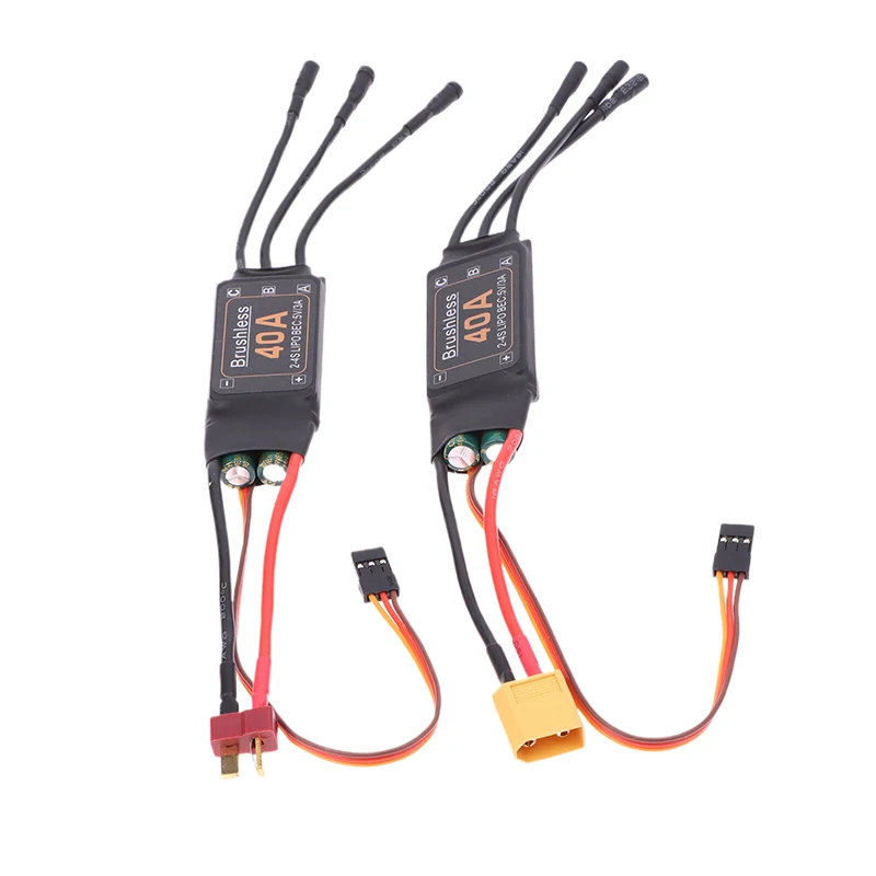 Novo controlador mitoot sem escova 40a velocidade esc 2-4s com 5v 3a ubec para rc fpv quadcopter rc aeronave helicóptero