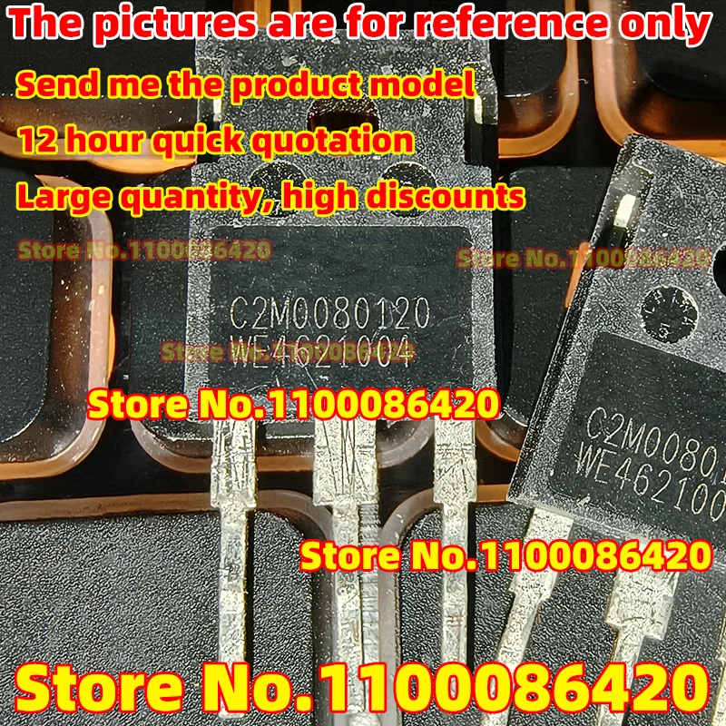 1PCS Original C2M0080120 C2M0080120D TO-247 Silicon carbide MOS transistor Second hand dismantling