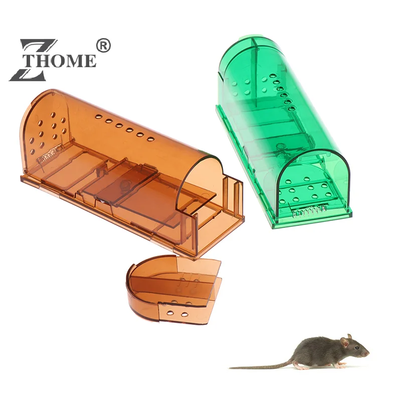 

Mouse Trap No Kill Animal Pet Control Cage Reusable Mice Rodent Catcher Rat Trap