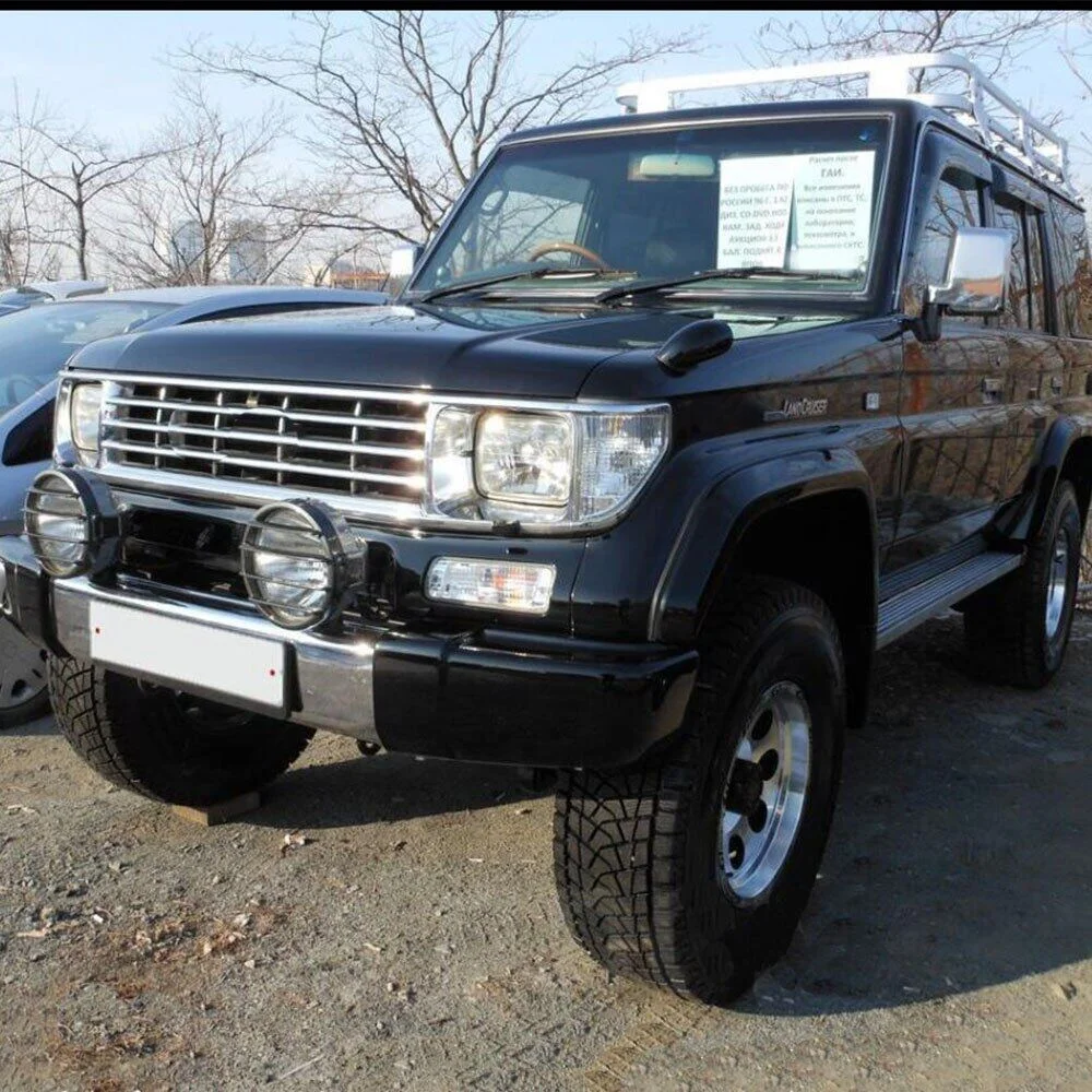 SET Car Front Corner Lamp Turn Signal For Toyota Land Cruiser Prado Fj70 Fj75 LC2 LJ78 LJ79 KZJ78 1990-1996 Corner Ligh Crystal view 3