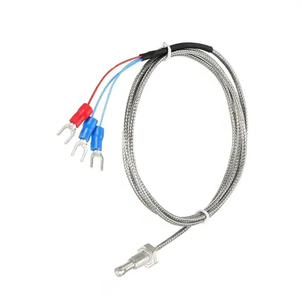 Metal Built Temperature Sensor with M8 Thread for K Type Thermocouple Use in High Temperature Industrial Operations