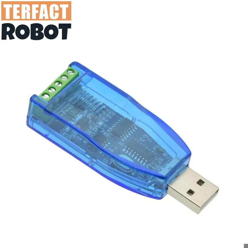 Industrial USB To RS485 Communication Module Bidirectional Half Duplex Serial Line Converter TVS Protection U485CH340G Converter