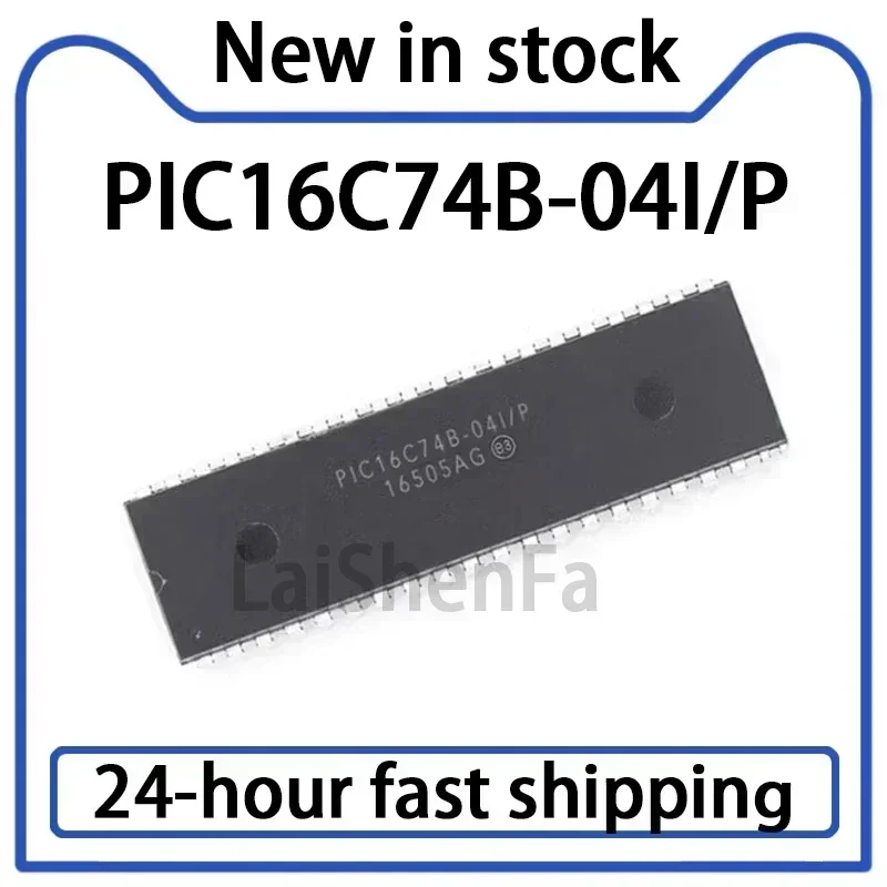 1PCS PIC16C74B-04I/P PIC16C74B-04/P DIP40 Microcontroller IC in Stock