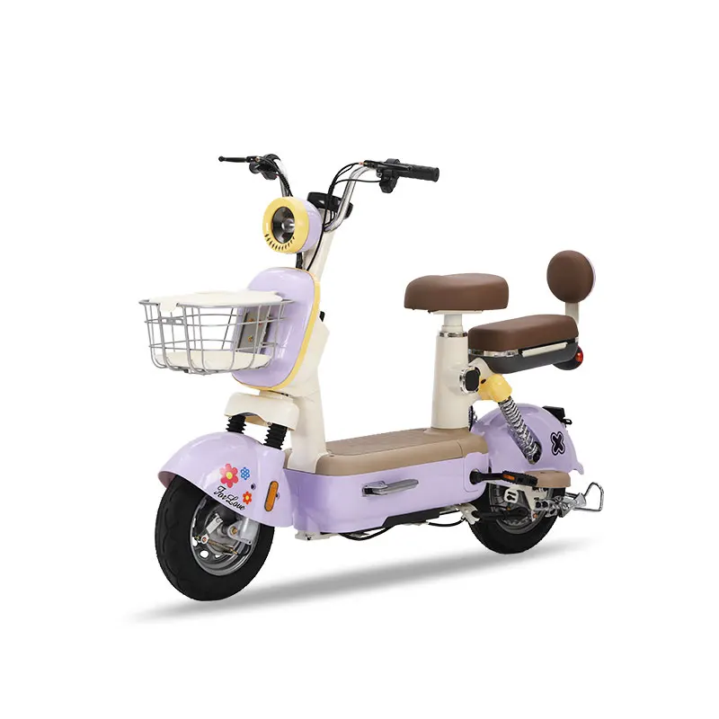 

2 Wheel Scooter Bike Bicicleta Electrica High Speed Electric Bicycle 350W for City Roadcustom