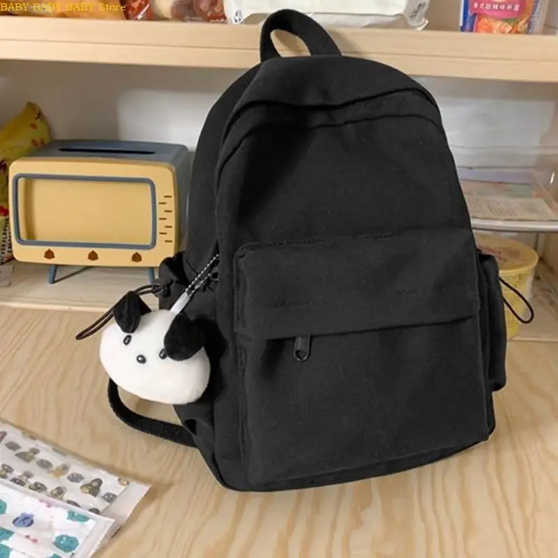 

Q81A Fashionable and Practical School Bag Nylon Backpack Travel Daypack for Students