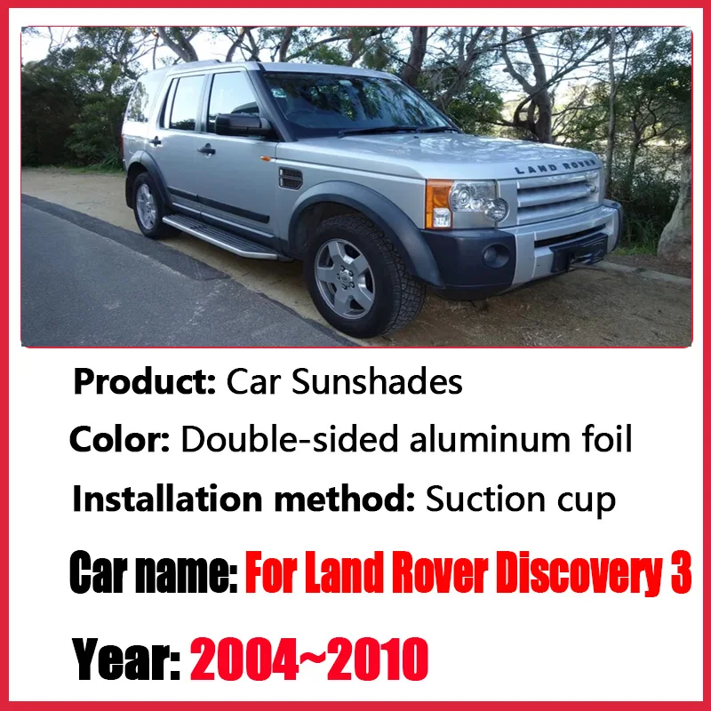 For Land Rover Discovery 3 LR3 2004-2010 Car Full Coverage Sunshade Window Windshield Sun Shade Cover Privacy Blocks Accessories