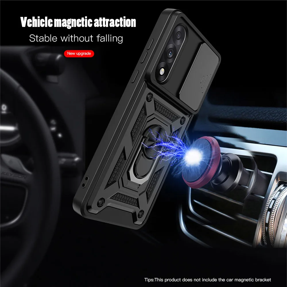 KEYSION حافظة مدرعة مقاومة للصدمات لهاتف OnePlus Nord 5 5G عدسة الكاميرا الشريحة حماية حلقة حامل غطاء الهاتف لهاتف One Plus 1 + Nord 5 #3