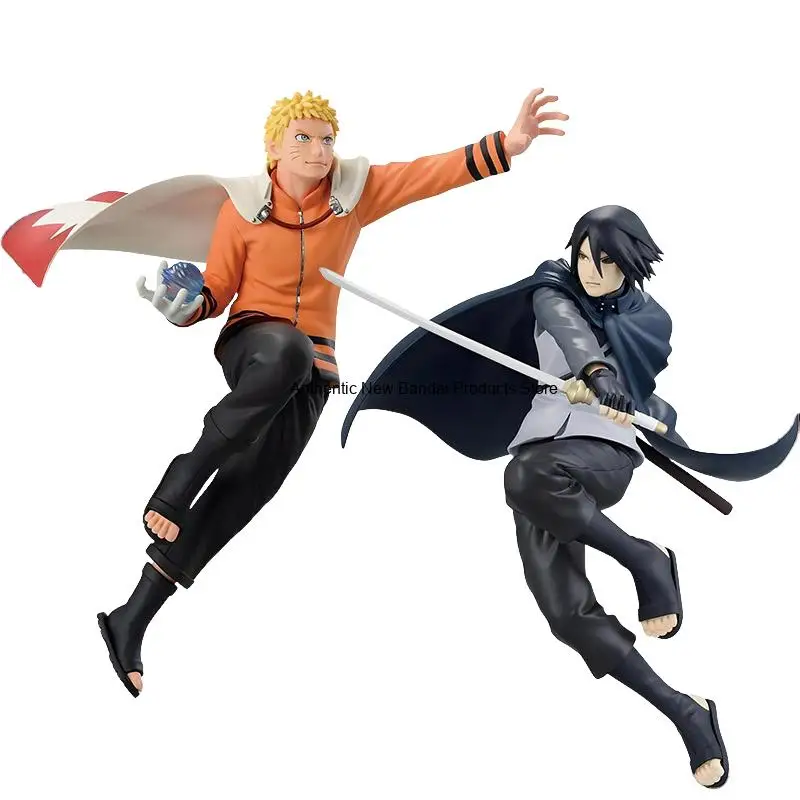 Em Estoque Original Banpresto Vibration Stars Boruto: Naruto Next Generations Figura Colecionável Uzumaki Naruto Uchiha Sasuke