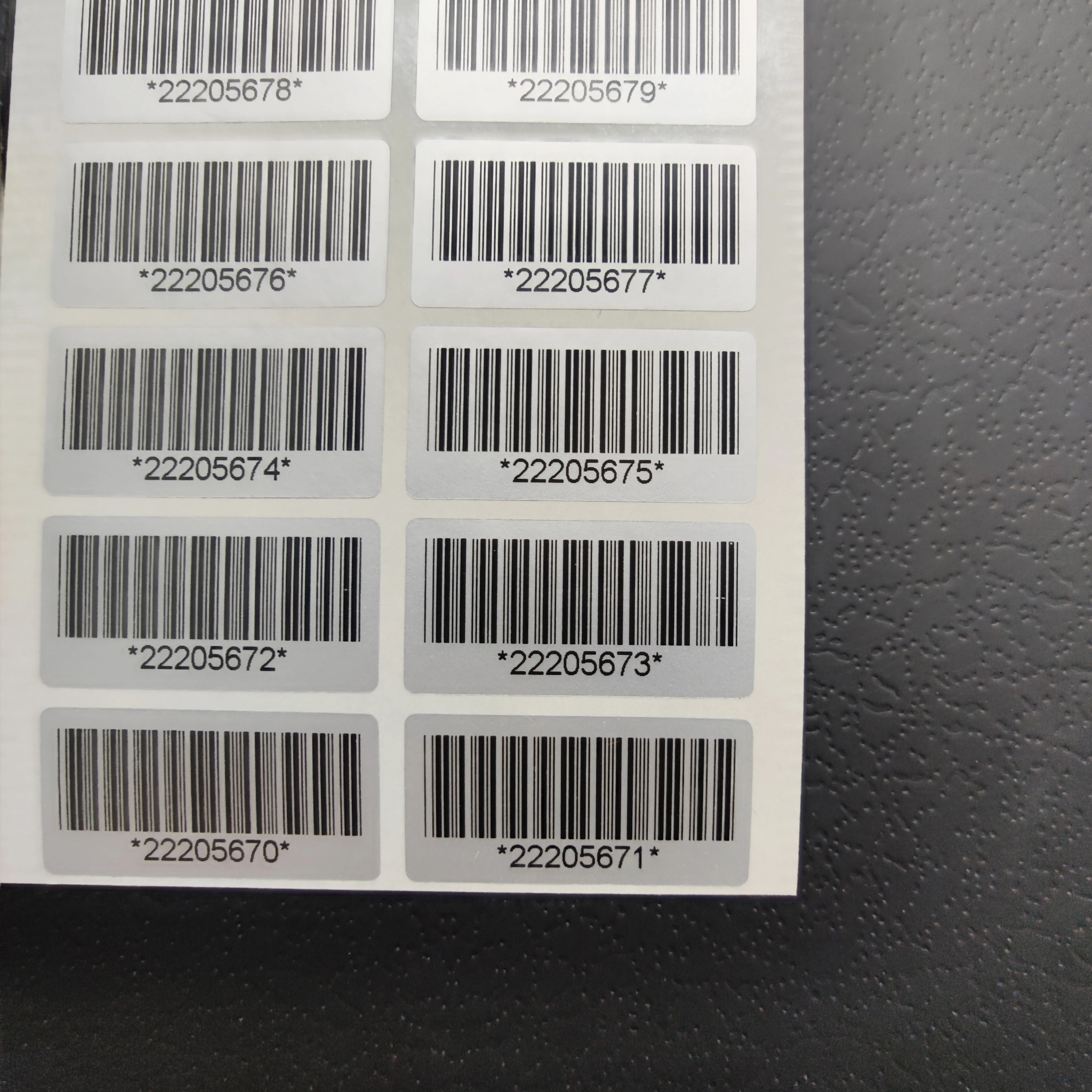 100PCS protection warranty sticker 30mm x 15mm security seal Tamper-proof warranty sticker Serial number Barcode sticker