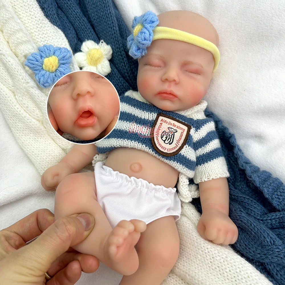 

12 дюймов 30 см Коллекционная силиконовая кукла Reborn для маленьких мальчиков с открытым ртом, реалистичная кукла Rebirth Bebe для детей, игрушки, детские подарки