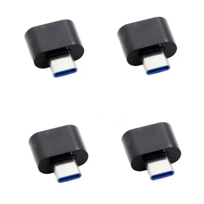 OTG Adapter Converter OTG Cable Connector For Mouse Keyboard U Disk, 5Pcs USB Type C Plug to USB 2.0 A Female to Micro USB Male