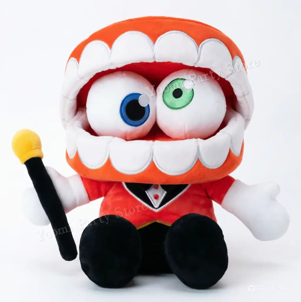 17-25CM Jax Plush Digital Doll Circus Maid Magical Rabbit Clown Cartoon Collectible Home Decor for Fans image 3