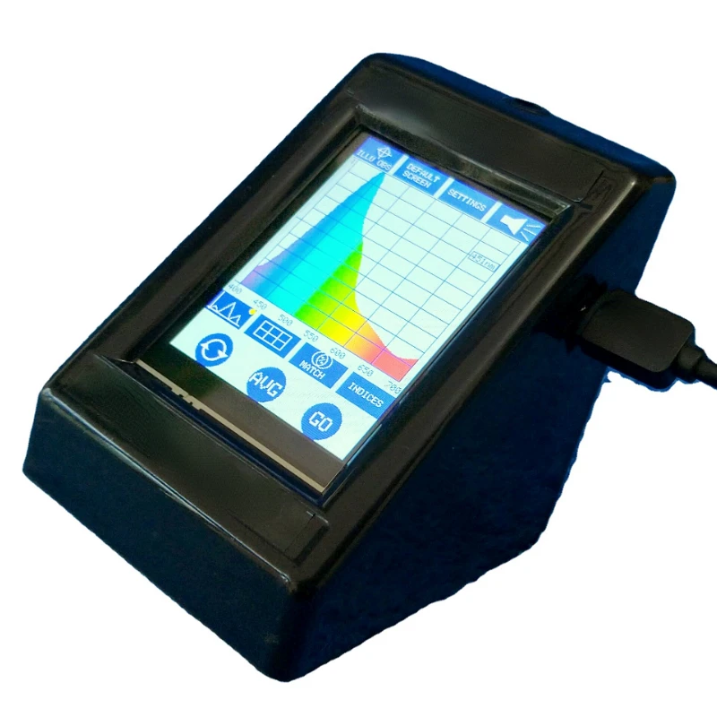 Best Selling Color Spectrometer Color Difference dE and Match  Lab  Hunter Lab Peak Wavelength