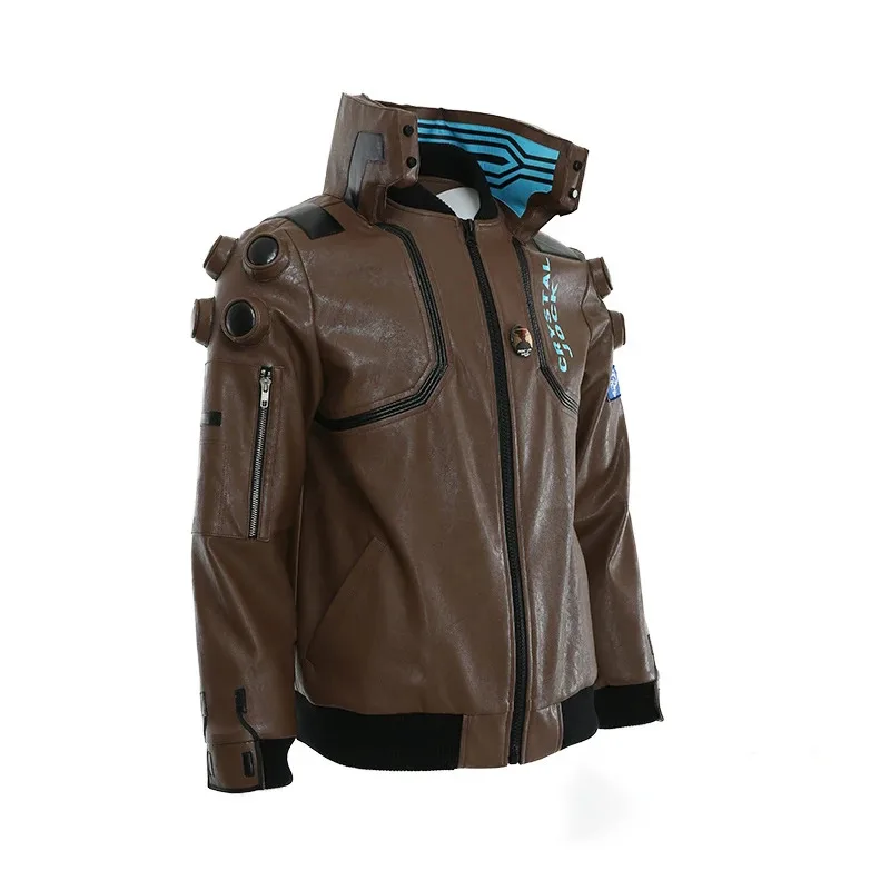 Unisex Men Coplay Costume Leather Jacket halloween costumes