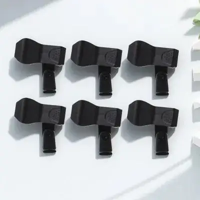 

6pcs Microphone Clip Holder For Universal Microphone Mounting Plastic Mic Clamp Stand Adapter Clips Mic Holder Clamp