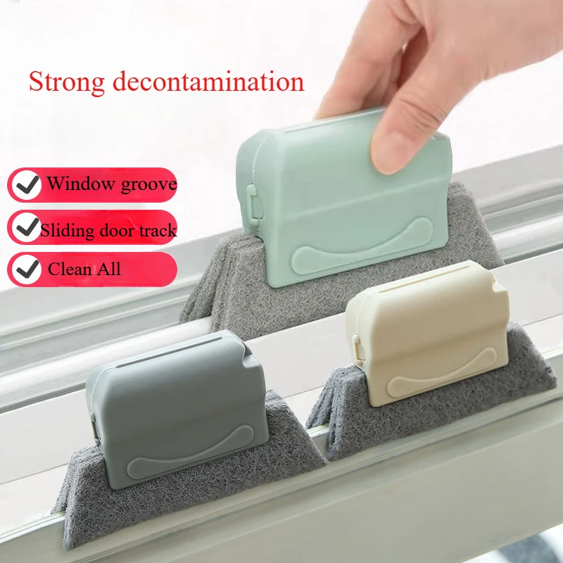 

Window gap cleaning artifact Household cleaning tools Groove dead angle groove cleaning brush doors and windows