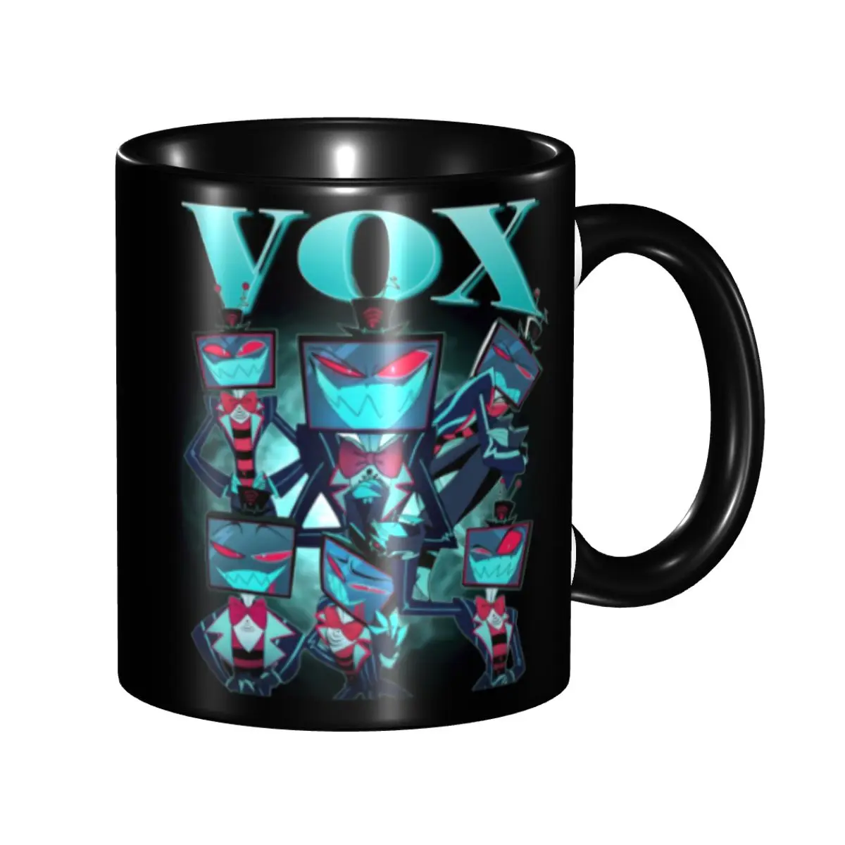 Hazbins personnalisés Anime Animation hôtel Vox tasses à café bricolage en céramique thé lait tasse