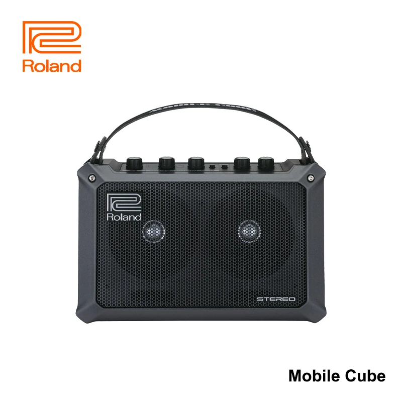 Roland MOBILE CUBE Battery-Powered Stereo Amplifier Built-In Stereo Effects For Electric guitar Keyboards Computer Audio