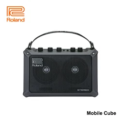 Roland MOBILE CUBE Battery-Powered Stereo Amplifier Built-In Stereo Effects For Electric guitar Keyboards Computer Audio