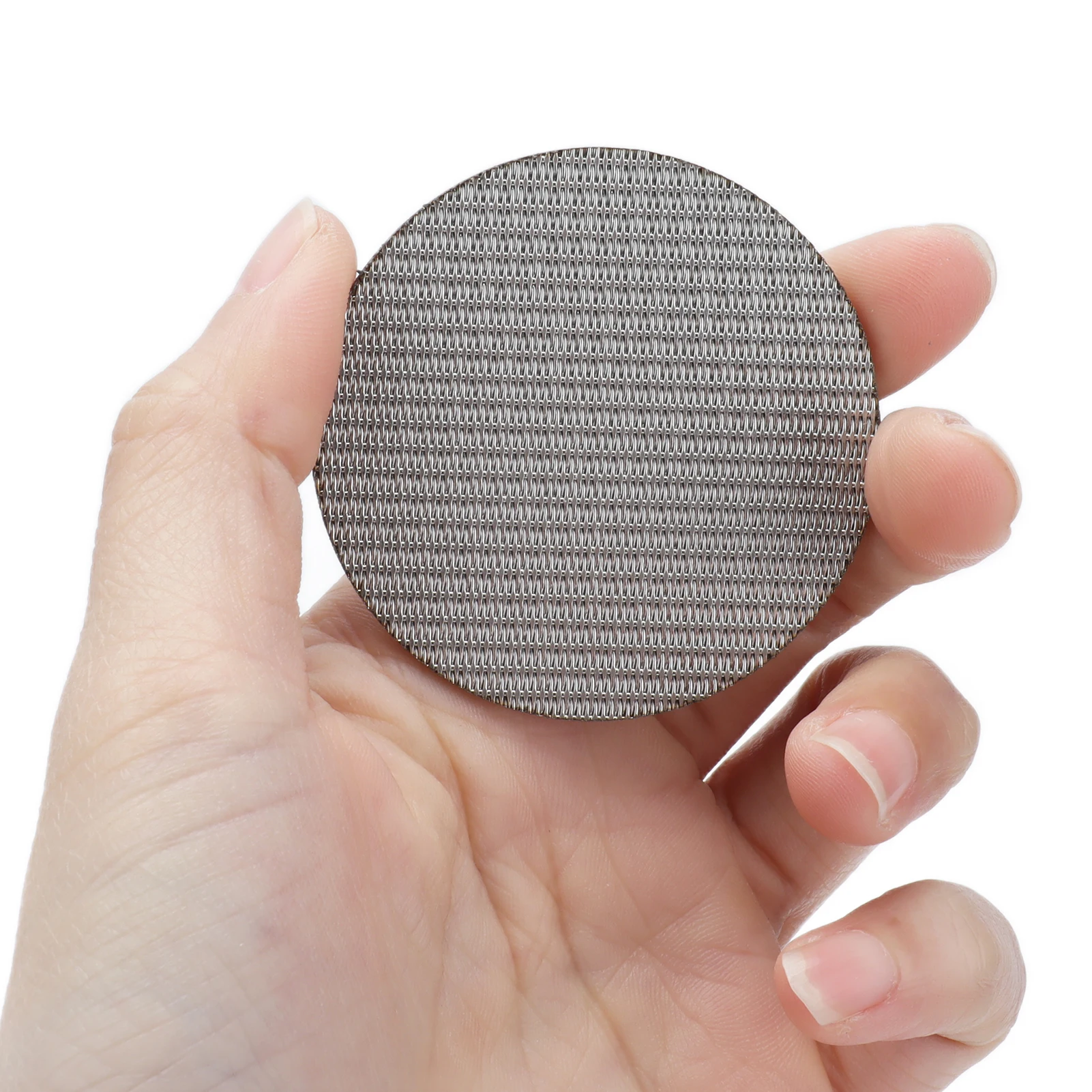 Coffee Filter Screen Coffee Portafilter Puck Screen Food Grade Stainless Steel Coffee Making Filter Screen 50μm Filter Fineness