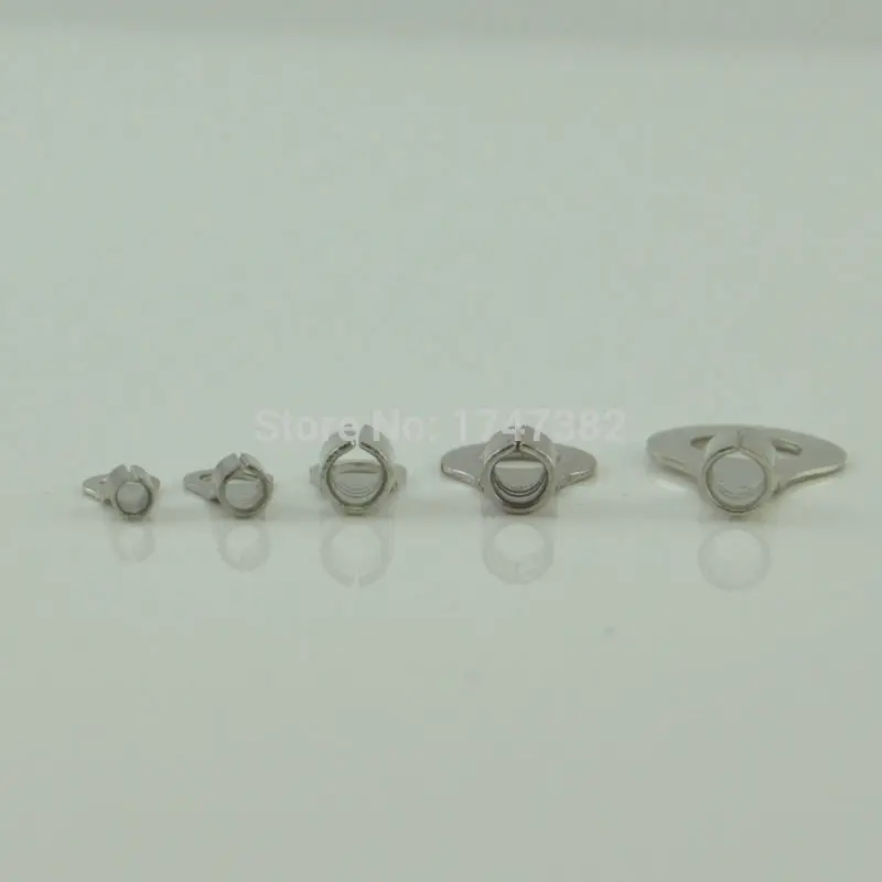 100PCS/50PCS RNB1.25-5 Non-insulated ring terminal electrical wire crimp naked connector AWG 22-16