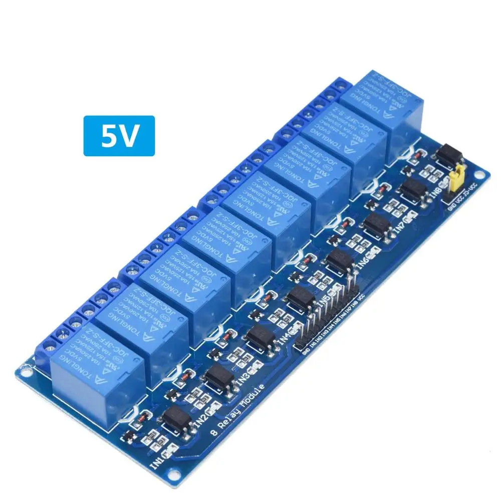 5V 12V1 2 4 6 8 Channel Relay Module With Optocoupler Relay Output 1 2 4 6 8 Way Relay Module For Arduino In stock