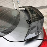 For BMW Toyota Honda Kia Hyundai Opel Mazda VW TuningCar Styling Universal 5D Carbon Fiber Spoiler Wings DIY Refit Trunk Lid