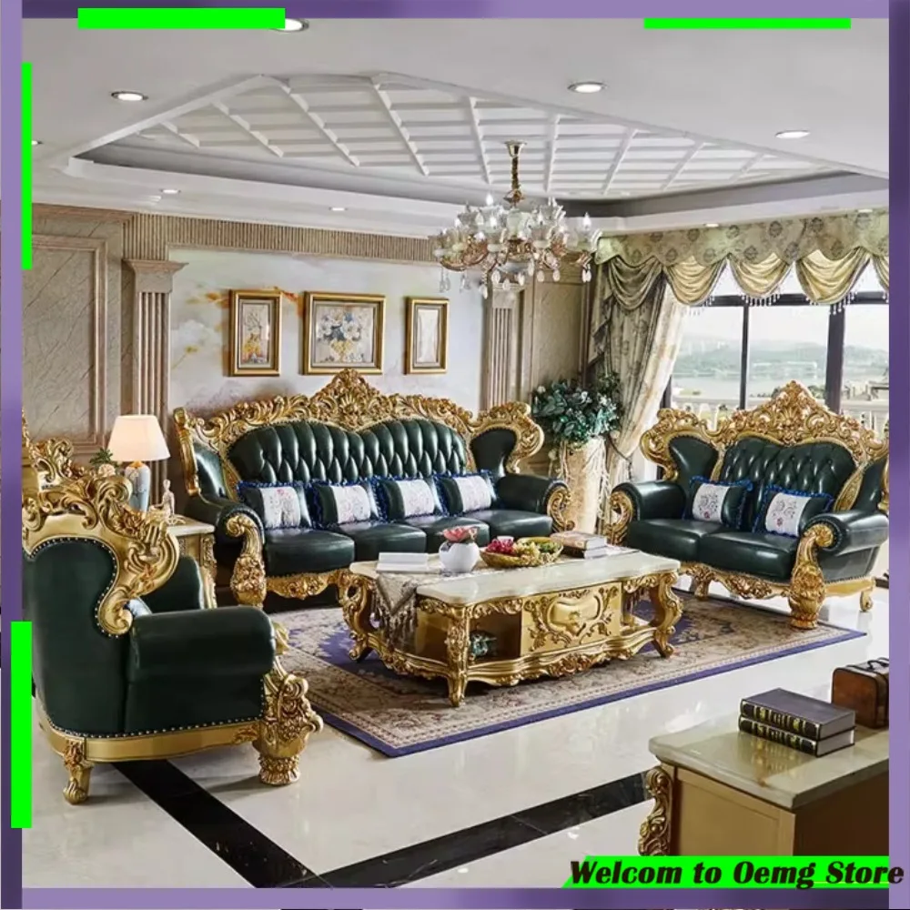 

European Luxury Sofas Designer Family Modern Sectional Living Room Sofas Room Full Set Articulos Para El Hogar Home Decoration