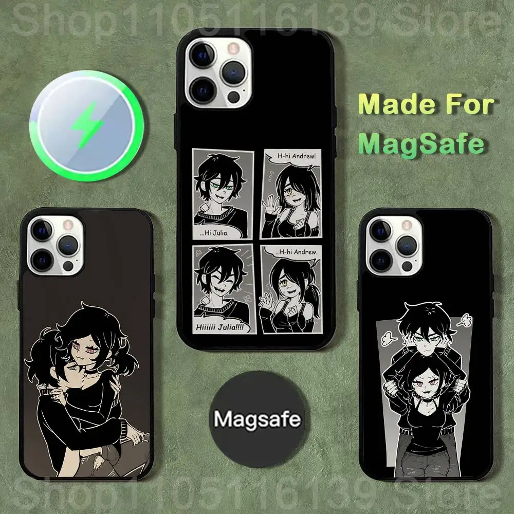 

T-The Coffin A-Andy Leyley Phone Case For iPhone 17,16,15,14,13,12,11,Pro,Max,Plus,Mini,SE4,E Magnetic Magsafe Wireless Charging