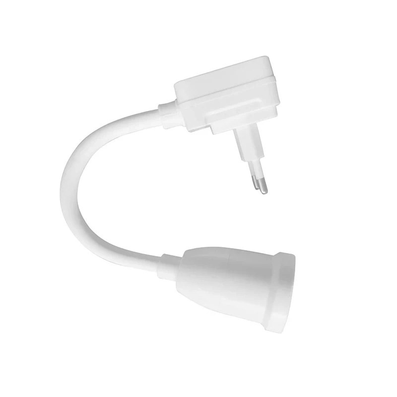 Flexibele buislampfitting E27 schroeffitting, draaibare stekker in Europese stijl met schakelaar, lamphouder voor wandlampen
