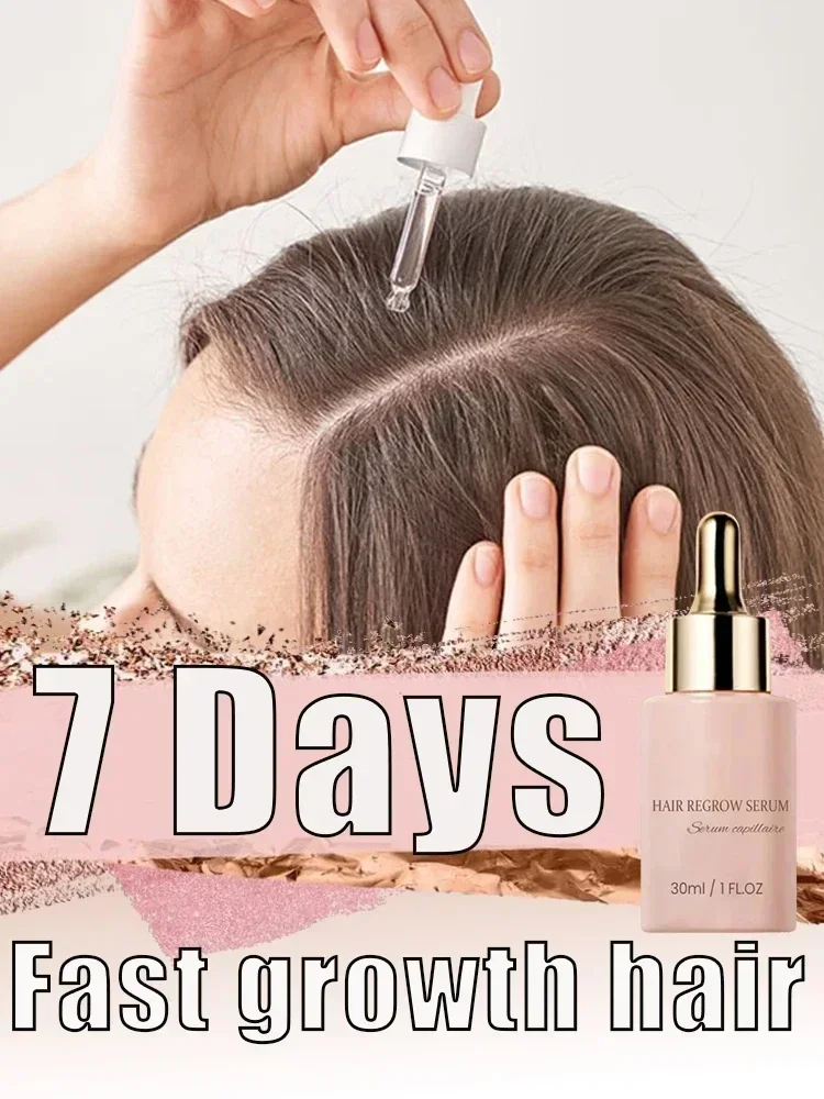 

Hair Fast Growth Serum Treatment Hair Thinning Anti Hair Loss Prevent Baldness Scalp Cure Nourish Strong Roots Essence Oil