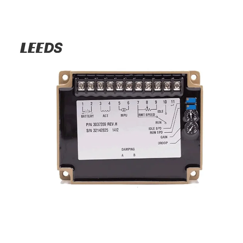 

3037359 Diesel ESC Generator Speed Controller Module Engine Spare Parts Speed Controller Panel Plastic Material for Alternator