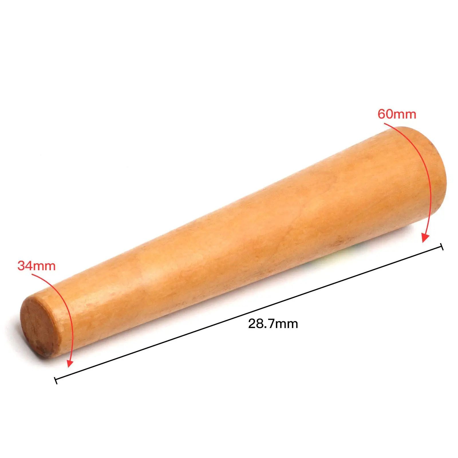 Wood Bracelet Shaping Mandrel, Sturdy Versatile for Jewelry Making Jewelry Crafting Tool, Professional