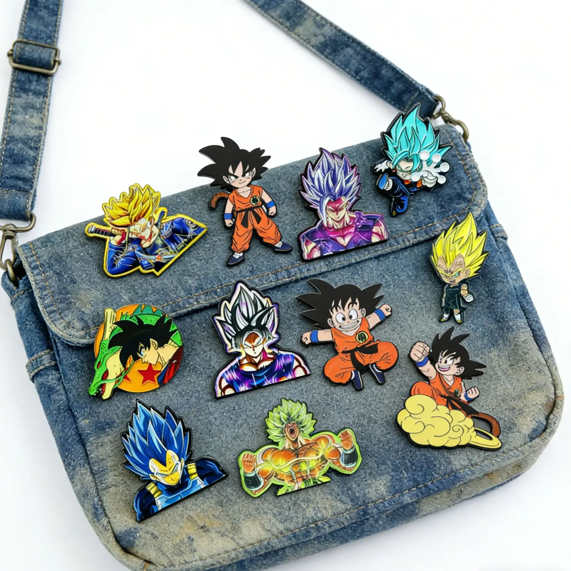 Anime series Lapel Pins for Ba - Embroidery Reddit recension och pris