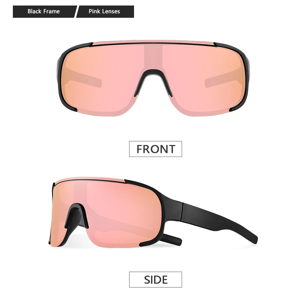CRIXALIS 3PCS Outdoor Sport Sonnenbrillen für Männer Frauen Übergroße Spiegel Radfahren Sonnenbrille Brille Weibliche Skifahren Shades UV400 – Detail 8