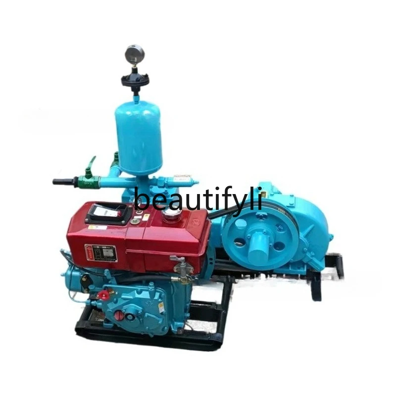 ديزل صغير، آلة حشو ديزل مكبس ثلاثي الأسطوانات، آلة حشو هاون الديزل عالية الطاقة