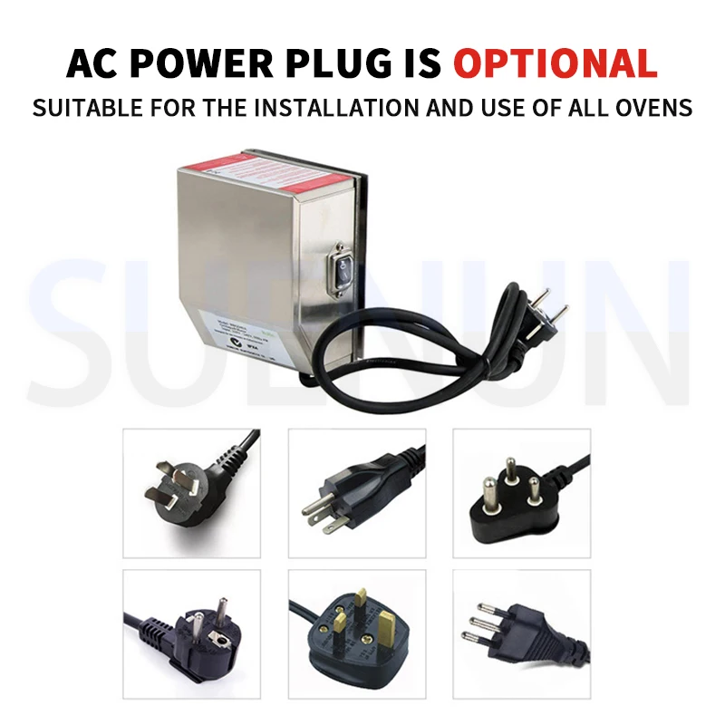 Kit de parrilla giratoria Universal con Motor de 4W, parrilla de barbacoa eléctrica, Kit de barbacoa automática de acero inoxidable, parrilla de barbacoa