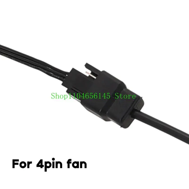 

5asd Laptop Fan Power Cable 5V USB to 4Pin 3pin Computer Fan Power Supply Cord
