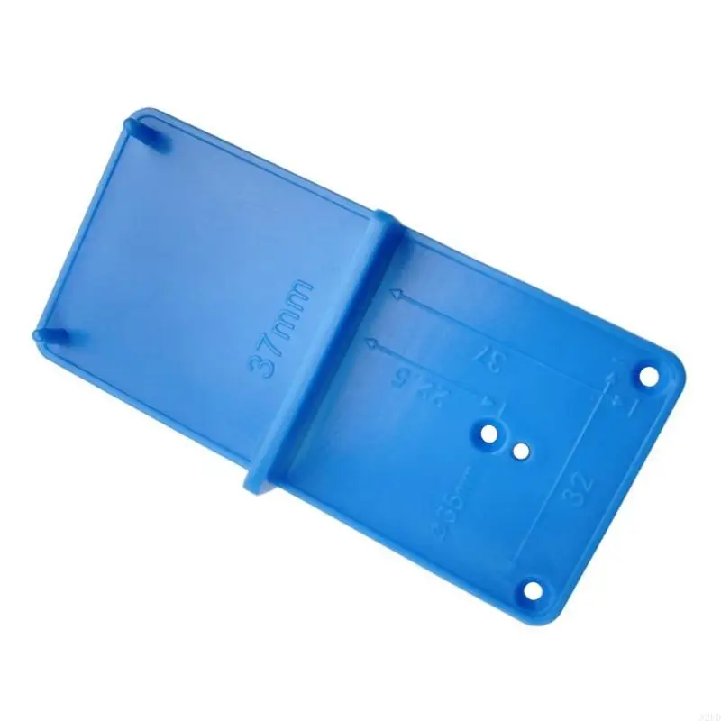 A2UD Sturdy Woodworking Drill Locator Easy To Read Scale Drill Guide Board Positioning Tool For Enhances Woodworking